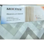 Шторка для ванной Mixxus SCT-013-180x180 из полиэстера (Узор 