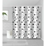 Шторка для ванної Mixxus SCT-014-180x180 з поліестеру (Візерунок 