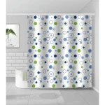 Шторка для ванної Mixxus SCT-015-180x180 з поліестеру (Візерунок 