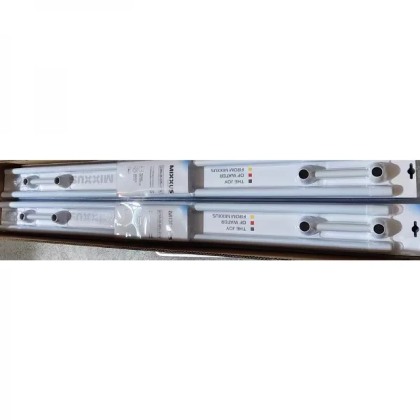 Штанга для шторки телескопическая с полотенцедержателем Mixxus CRA-D-125x225 125cm-225cm (алюминий) (БЛИСТЕР) (AC3589)