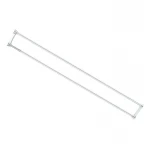 Штанга для шторки телескопическая с полотенцедержателем Mixxus CRA-D-125x225 125cm-225cm (алюминий) (БЛИСТЕР) (AC3589)