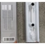 Штанга для шторки телескопическая с полотенцедержателем Mixxus CRA-D-125x225 125cm-225cm (алюминий) (БЛИСТЕР) (AC3589)