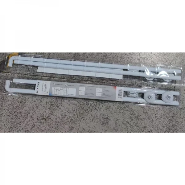 Штанга для шторки угловая Mixxus CRA-A-90x90 90x90cm (алюминий) (БЛИСТЕР) (AC3591)