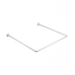 Штанга для шторки П-образная универсальная Mixxus CRA-U-80x80x80 80x80x80cm, 80x160cm, 240cm (алюминий) (БЛИСТЕР) (AC3592)