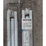 Штанга для шторки П-образная универсальная Mixxus CRA-U-80x80x80 80x80x80cm, 80x160cm, 240cm (алюминий) (БЛИСТЕР) (AC3592)