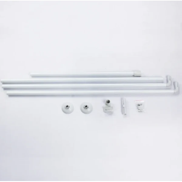 Штанга для шторки П-образная универсальная Mixxus CRA-U-90x90x90 90x90x90cm, 90x180cm, 270cm (алюминий) (БЛИСТЕР) (AC3593)