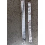 Штанга для шторки П-образная универсальная Mixxus CRA-U-90x90x90 90x90x90cm, 90x180cm, 270cm (алюминий) (БЛИСТЕР) (AC3593)