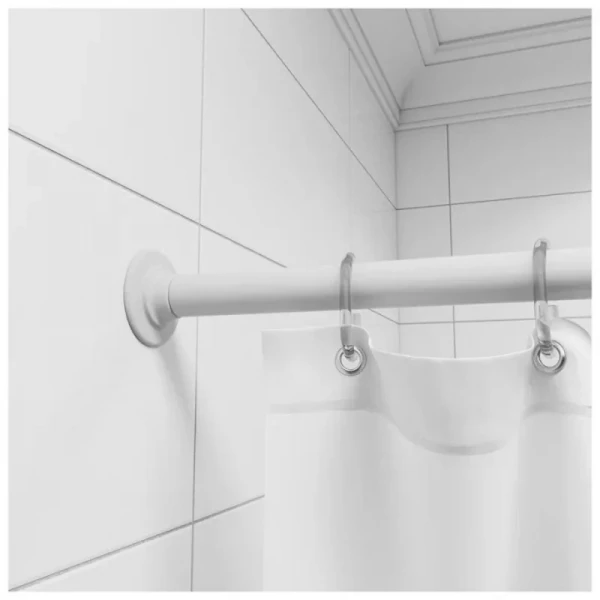 Штанга для шторки П-образная универсальная Mixxus CRA-U-90x90x90 90x90x90cm, 90x180cm, 270cm (алюминий) (БЛИСТЕР) (AC3593)