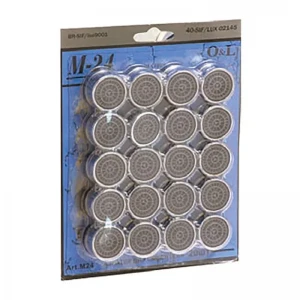 Аератор EUROPRODUCT М-24 латунний хромований з пластиковою сіткою (CH0128)