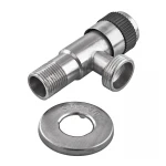 Кран для подключения сантехприборов Champion VAL-05 1/2x3/4 с нерж. стали SUS304 (CH0324)