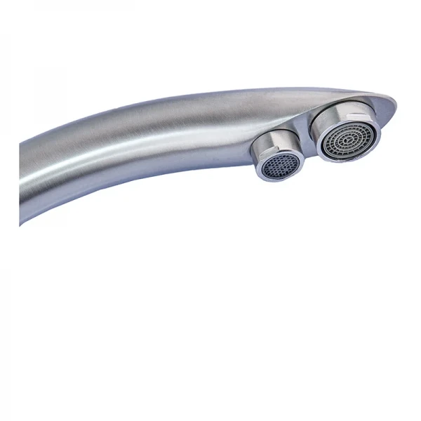 Смеситель для кухни из нерж. стали SUS304 Champion SUS-021 с выходом для питьевой воды (CH0330)