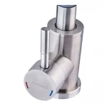 Смеситель для кухни с силиконовым изливом Champion SUS-011 Refl.Gray (нерж. сталь) (CH0333)