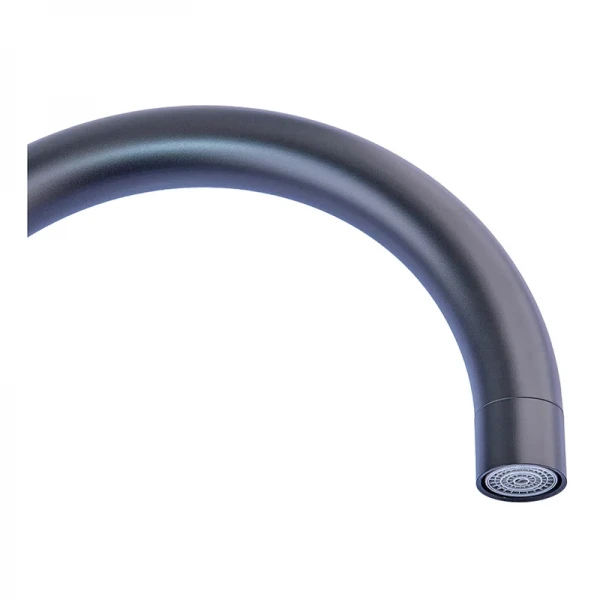 Смеситель для кухни из нерж. стали SUS304 (Цв. черный) Champion SUS-011 Black (CH0344)