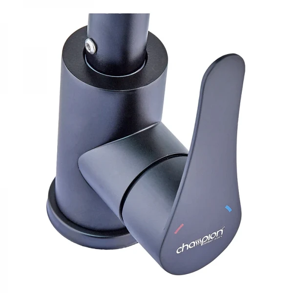 Смеситель для кухни Champion EZA-011 Black (нерж. сталь) (CH6152)