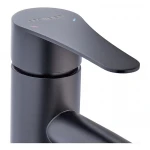 Смеситель для умывальника Champion SAP-001-B Black (нерж. сталь) (CH6158)
