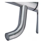 Смеситель для умывальника Champion SAP-001-B Graphite (нерж. сталь) (CH6159)