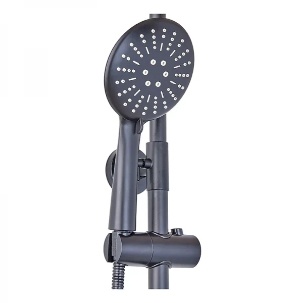 Душевая колонна со смесителем Champion SAP-009-J Black (нерж. сталь) (CH6164)