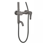 Душевая колонна со смесителем Champion SAP-009-J Graphite (нерж. сталь) (CH6165)