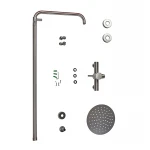 Душевая колонна со смесителем Armata EKA-003-J (нерж. сталь) (CH6173)