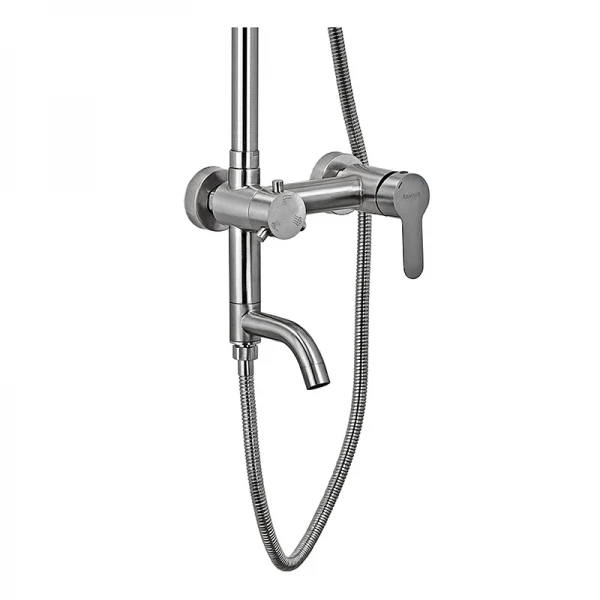 Душевая колонна со смесителем Armata NOX-009-J из нерж. стали (CH6174)