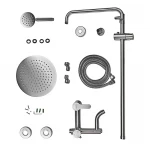 Душевая колонна со смесителем Armata NOX-009-J из нерж. стали (CH6174)