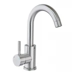 Смеситель для умывальника Armata SUS-001-C(N) (нерж. сталь, без подводки) (CH6182)