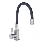 Смеситель для кухни Armata SUS-011 Refl.Black (нерж. сталь) (CH6183)