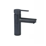 Смеситель для умывальника Champion SAP-001-A Black с нерж. стали (CH6459)