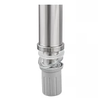 Смеситель для умывальника Armata SUS-001-A с коротким изливом из нерж. стали (CH6474)