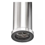 Смеситель для умывальника Armata SUS-001-A с коротким изливом из нерж. стали (CH6474)