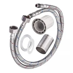 Смеситель для умывальника Armata SUS-001-A с коротким изливом из нерж. стали (CH6474)