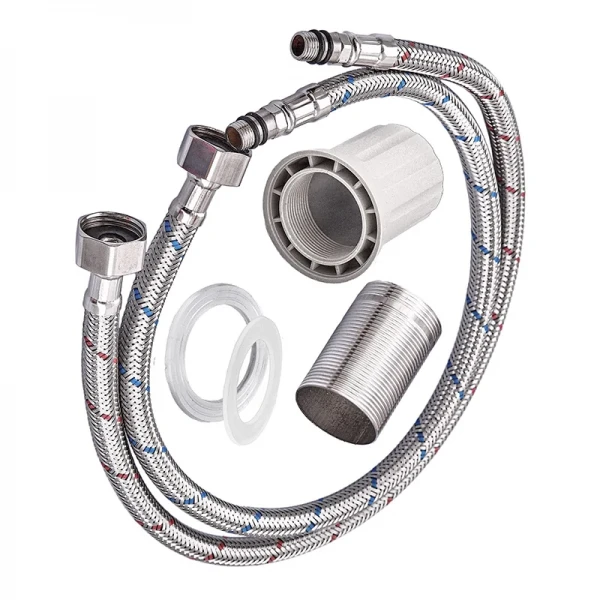 Смеситель для умывальника Armata SUS-001-A с коротким изливом из нерж. стали (CH6474)