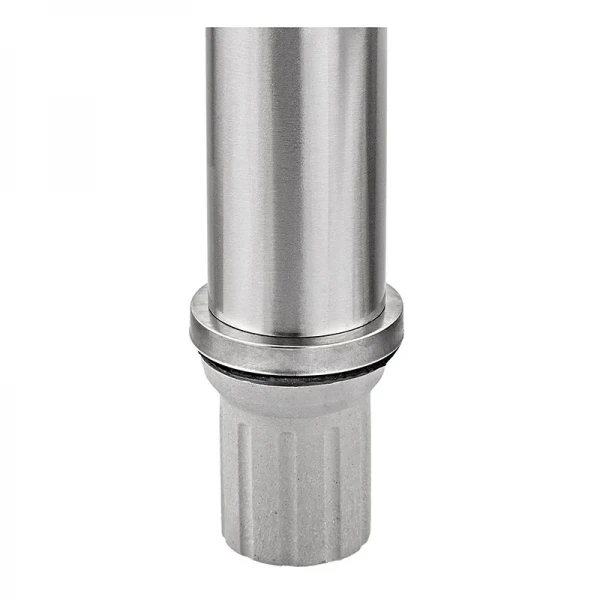 Смеситель для умывальника Armata SUS-001-A(N) с коротким изливом из нерж. стали (без подвода) (CH6475)