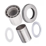 Смеситель для умывальника Armata SUS-001-A(N) с коротким изливом из нерж. стали (без подвода) (CH6475)