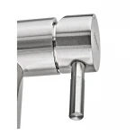 Смеситель для умывальника Armata SUS-001-A(N) с коротким изливом из нерж. стали (без подвода) (CH6475)