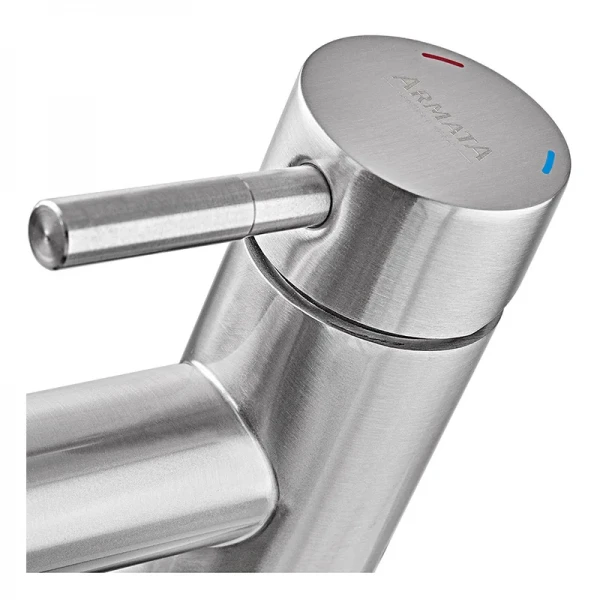 Смеситель для умывальника Armata SUS-001-A-HIGH высокий из нерж. стали (CH6477)