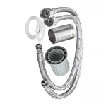 Смеситель для умывальника Armata SUS-001-A-HIGH высокий из нерж. стали (CH6477)