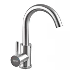 Смеситель для умывальника Armata SUS-001-C(N) с нерж. стали (без подвода) (CH6479)