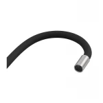 Смеситель для кухни Armata SUS-011 Refl.Black с силиконовым изливом (излив черный) (CH6480)