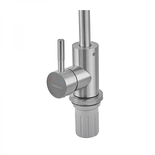 Смеситель для кухни Armata SUS-011 Reflector с рефл. изливом из нерж. стали (CH6482)