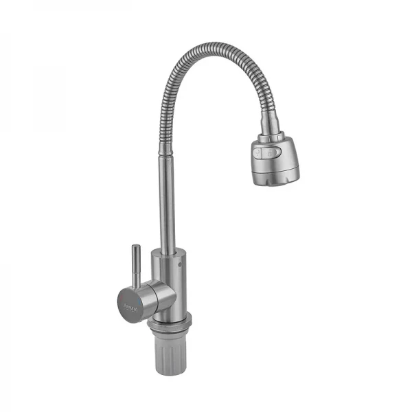 Смеситель для кухни Armata SUS-011 Reflector с рефл. изливом из нерж. стали (CH6482)