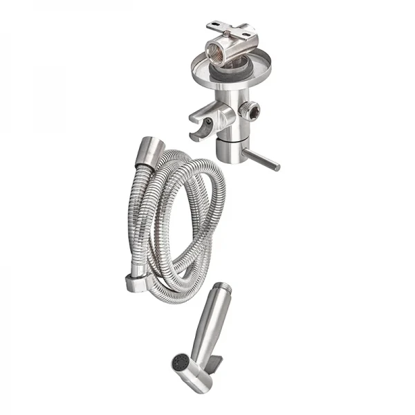 Змішувач для гігієнічного душу Armata SUS-333 (з лійкою) з нерж.сталі (CH6490)