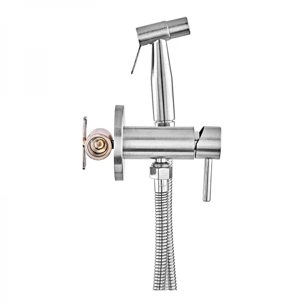 Змішувач для гігієнічного душу Armata SUS-333 (з лійкою) з нерж.сталі (CH6490)