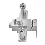 Смеситель для ванны Armata Kub-006 (Euro) из нерж. стали (CH6492)