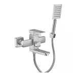 Смеситель для ванны Armata Kub-009 (Euro) с нерж. стали (CH6493)