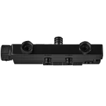 Душевая колонна Champion PBL-009-J Black со смесителем с кнопочным переключателем, 4 режима (CH6499)