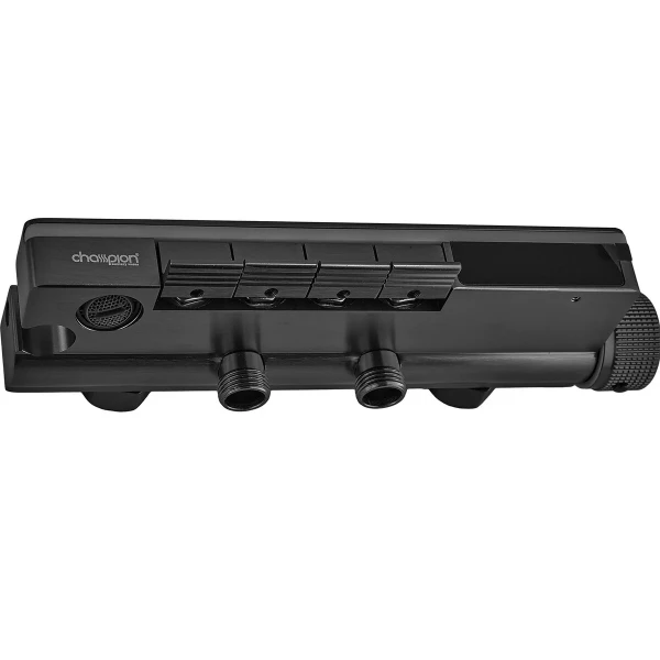 Душевая колонна Champion PBL-009-J Black со смесителем с кнопочным переключателем, 4 режима (CH6499)