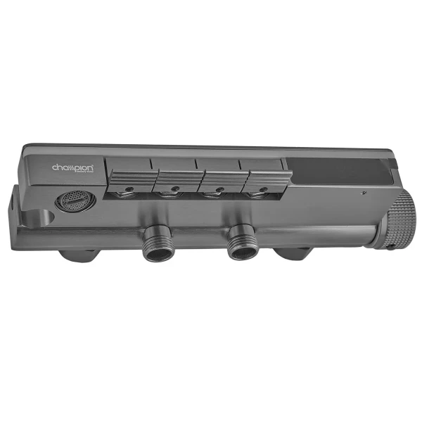 Душевая колонна Champion PBL-009-J Graphite со смесителем с кнопочным переключателем, 4 режима (CH6500)