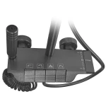 Душевая колонна Champion PBM-009-J Graphite со смесителем с кнопочным переключателем, 4 режима (CH6501)