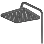 Душевая колонна Champion PBM-009-J Graphite со смесителем с кнопочным переключателем, 4 режима (CH6501)